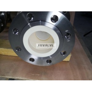 Fuvalve ceramic ball valve for pneumatic conveying Lithium powder (battery anode material)
