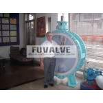 DN1600 FEP Lined Butterfly Valve